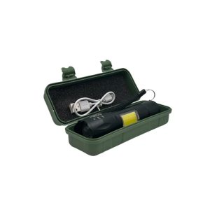 چراغ قوه تاکتیکال با پاوربانک  مدل TC-104