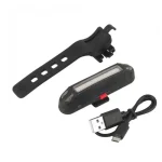 چراغ جلو و عقب دوچرخه BS-001 با باتری داخلی شارژی و کابل Micro USB