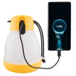 چراغ قوه چندکاره با پورت Type-C پورت USB و قابلیت استفاده به عنوان پاوربانک