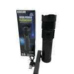 چراغ قوه دولامپ شارژِی UV(فرابنفش) مدل TC-703