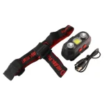 چراغ پیشانی مدل XK-S-303 با کش فیکس و باتری شارژی