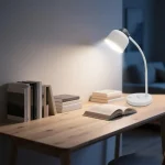 مای دقیق از چراغ مطالعه LED مدل 82-T با بدنه باکیفیت و طراحی ارگونومیک، مناسب برای میز تحریر و اتاق خواب