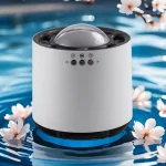 دستگاه بخور سرد و رطوبت ساز موزیکال SH-2731 با نور RGB، خوشبوکننده هوا و قابلیت افزودن اسانس