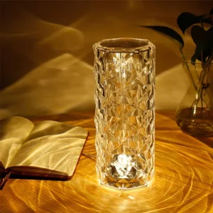 آباژور رومیزی LED 671UFXA Diamond با قابلیت انتخاب ۱۶ رنگ نور