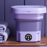 مینی‌واش مسافرتی تاشو مدل T2731-Folding Washing Machine-تسلاکر