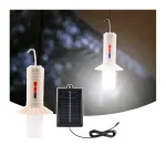 چراغ کمپینگ شارژی با پنل خورشیدی مدل BJ-869-L