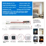 توضیحات تصویری چراغ LED مگنتی TC-M-33 با پورت شارژ Type-C
