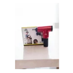 بسته بندی ماساژور تفنگی شش سرعته PRO-GUN-2 با طراحی حرفه‌ای و بدنه مقاوم ABS
